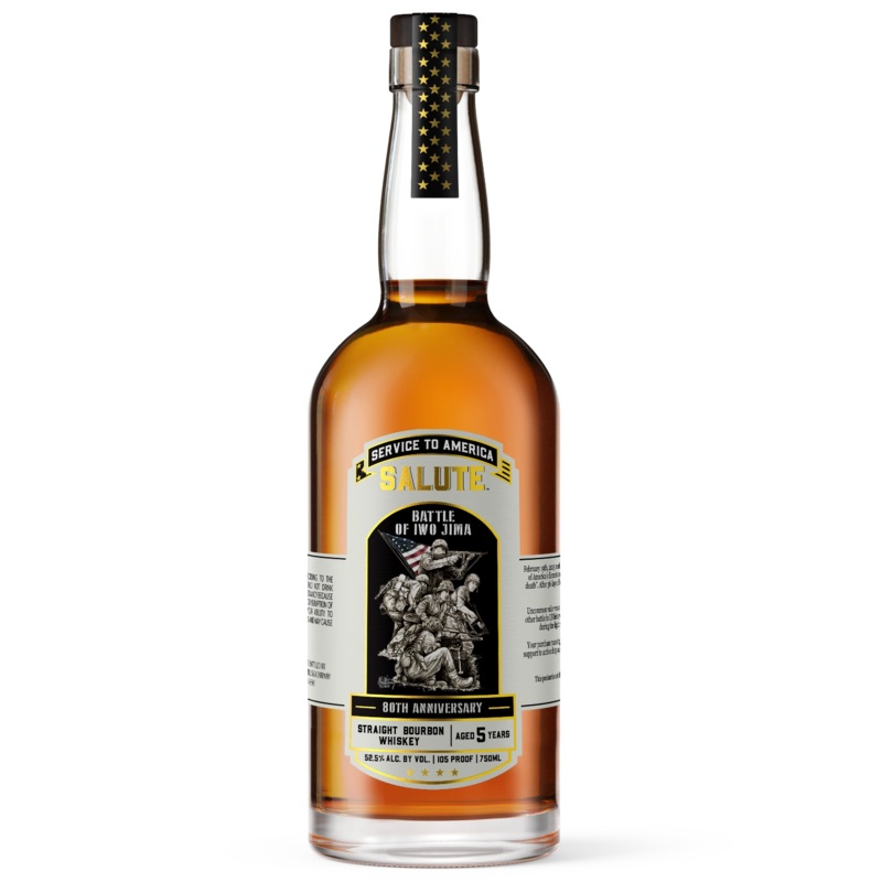 Service to America Salute | Battle of Iwo Jima | Straight Bourbon Whiskey | Limited Edition