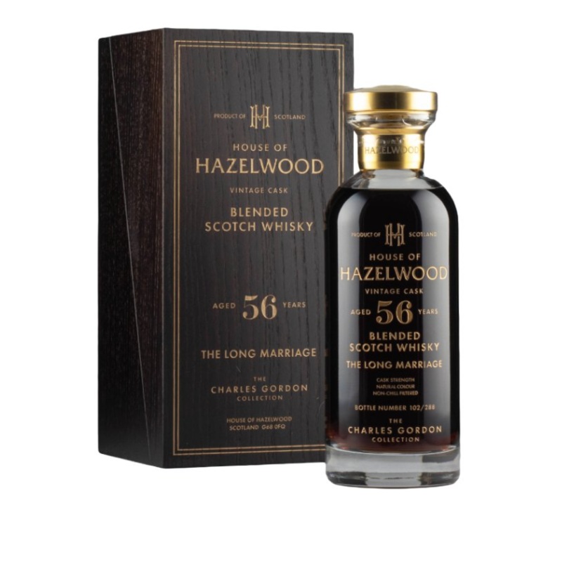 The Long Marriage 56 Year Old House of Hazelwood Charles Gordon Collection Blended Scotch Whisky | 700ML