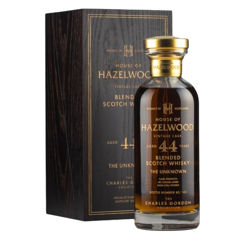 The Unknown 44 Year Old House of Hazelwood Charles Gordon Collection Blended Scotch Whisky | 700ML