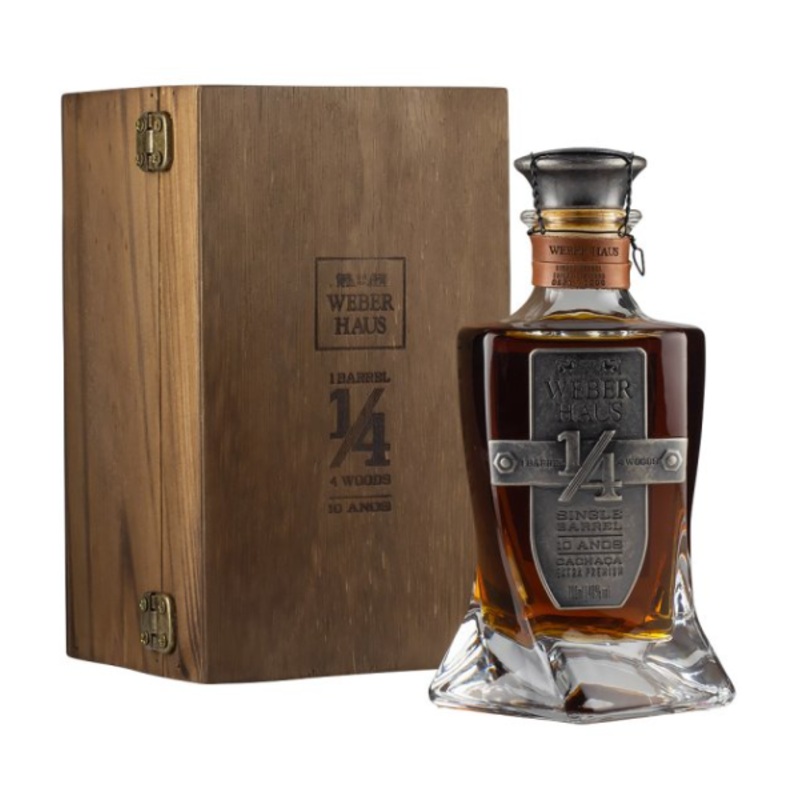 Weber Haus 10 Year Old Single Barrel Cachaca | 700ML