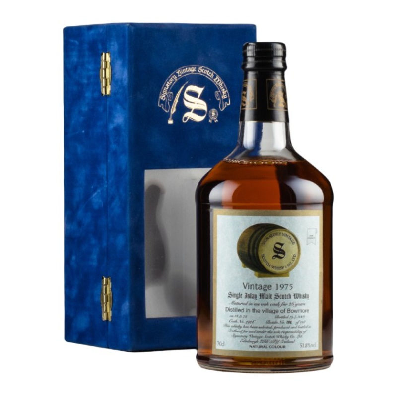 Bowmore 26 Year Old Signatory Vintage 1975 Single Malt Scotch Whisky | 700ML