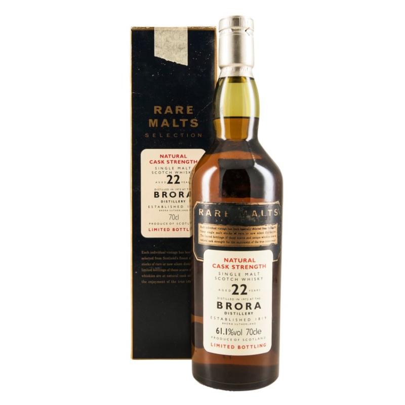 Brora 22 Year Old Rare Malts 1972 Single Malt Scotch Whisky | 700ML
