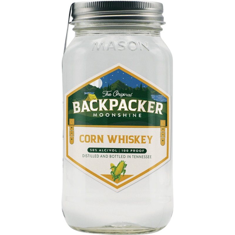 The Original Backpacker Moonshine Corn Whiskey