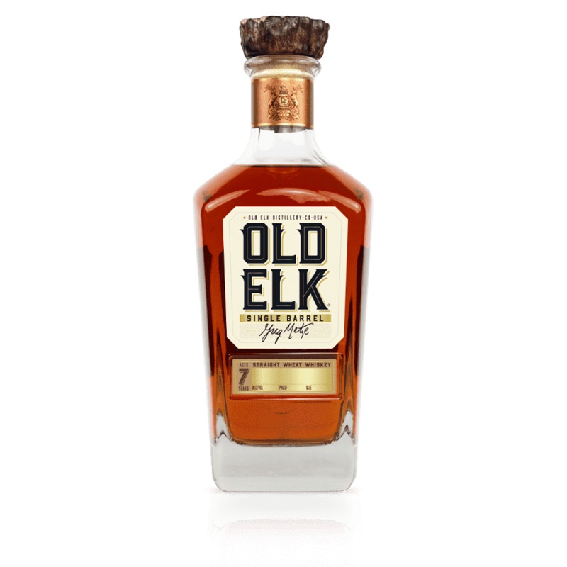 Top Shelf Old Elk Wheated Bourbon Private Selection 7 Year Old Whiskey