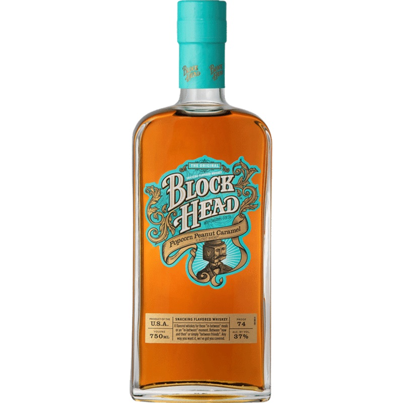 Block Head Popcorn Peanut Caramel Whiskey