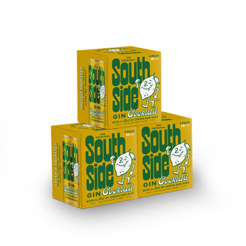 SouthSide Gin Cocktail (3)*4 Pack | (12)*355ML