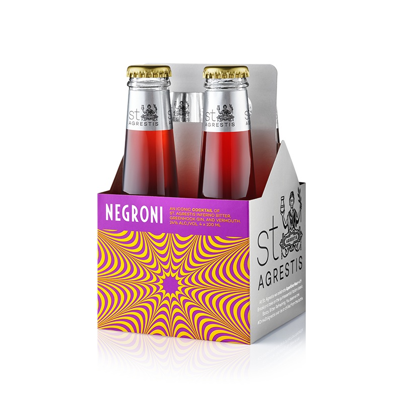 St. Agrestis Negroni Cocktail | 4x100ML
