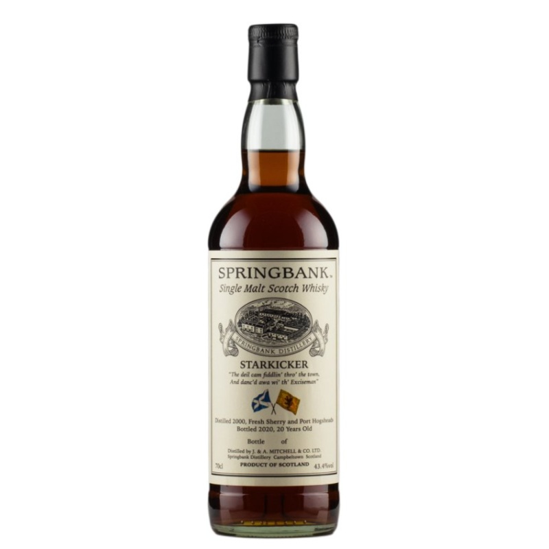 Springbank 20 Year Old Fresh Sherry & Port Starkicker 2000 Single Malt Scotch Whisky | 700ML