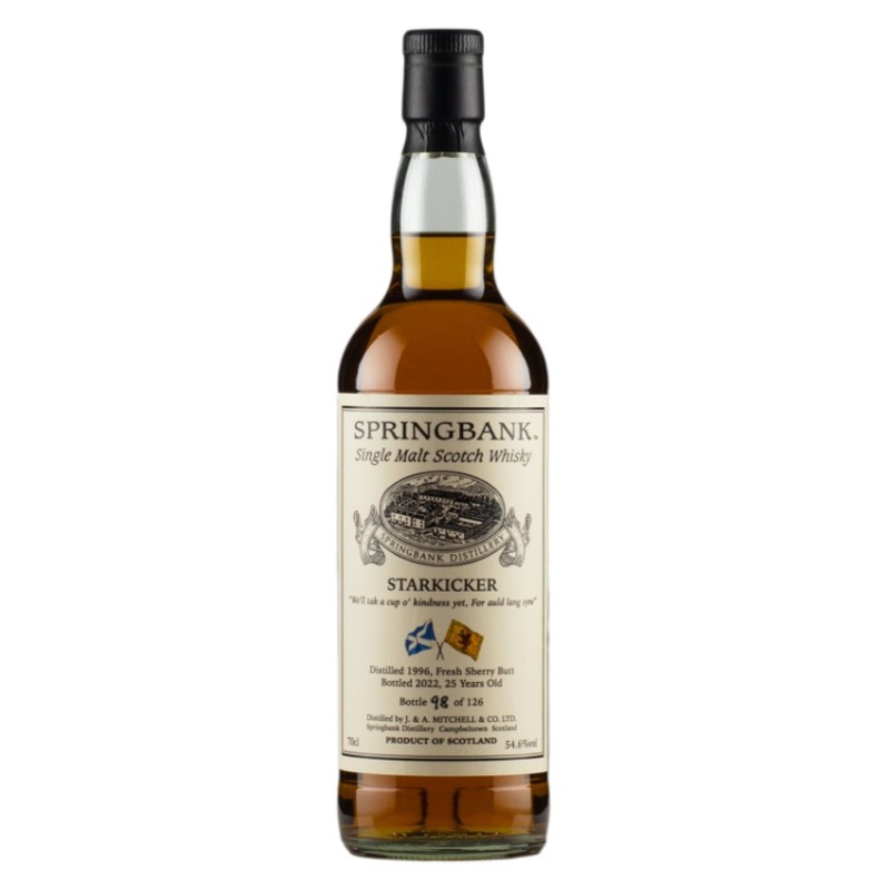 Springbank 25 Year Old Fresh Sherry Butt Starkicker 1996 Single Malt Scotch Whisky | 700ML
