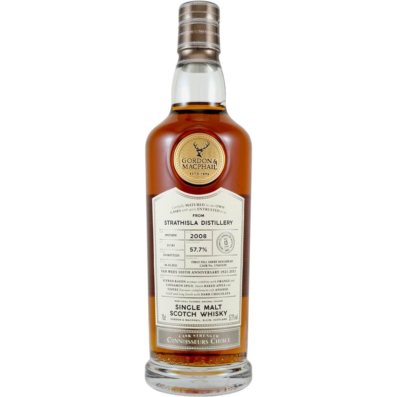 Strathisla Connoisseurs Choice Single Cask 2008 13 Year Old Whisky | 700ML