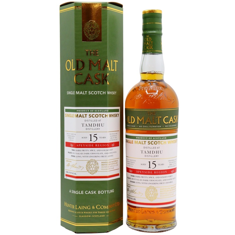 Tamdhu Old Malt Cask Single Sherry Cask 2007 15 Year Old Whisky | 700ML