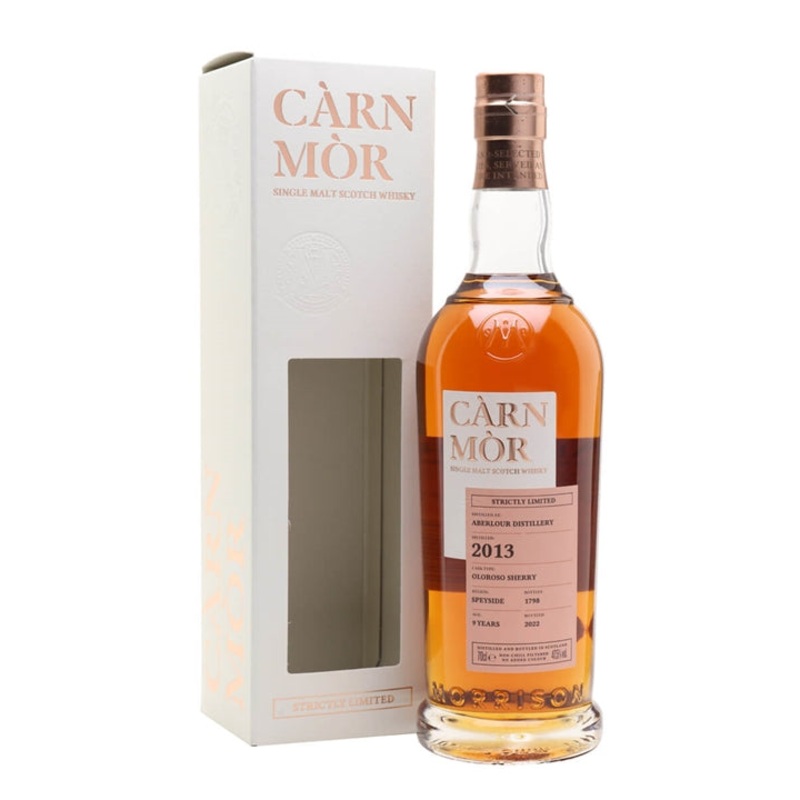 Aberlour Carn Mor Strictly Limited Oloroso Sherry Cask 2013 9 Year Old Whisky | 700ML