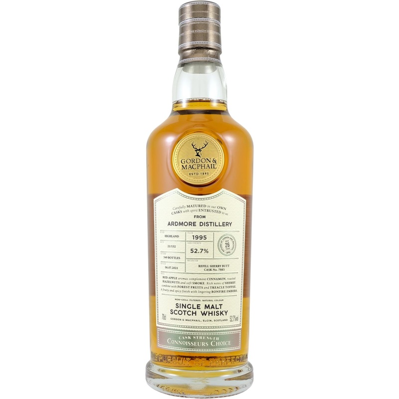 Ardmore Connoisseurs Choice Single Cask #7883 1995 26 Year Old Whisky | 700ML
