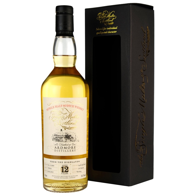 Ardmore Single Malts Of Scotland Single Cask #708026 2009 12 Year Old Whisky | 700ML
