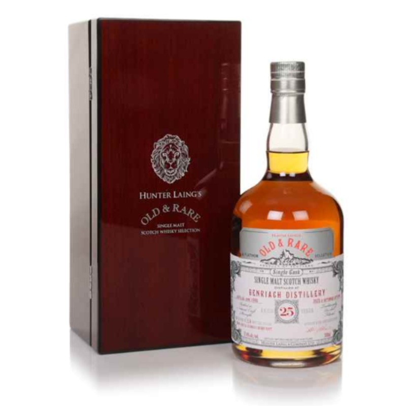 Benriach 25 Year Old 1998 - Old & Rare Platinum (Hunter Laing) Whisky | 700ML