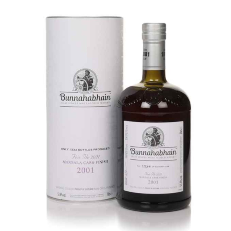 Bunnahabhain 19 Year Old 2001 Marsala Cask Finish - Fis le 2021 Whisky | 700ML