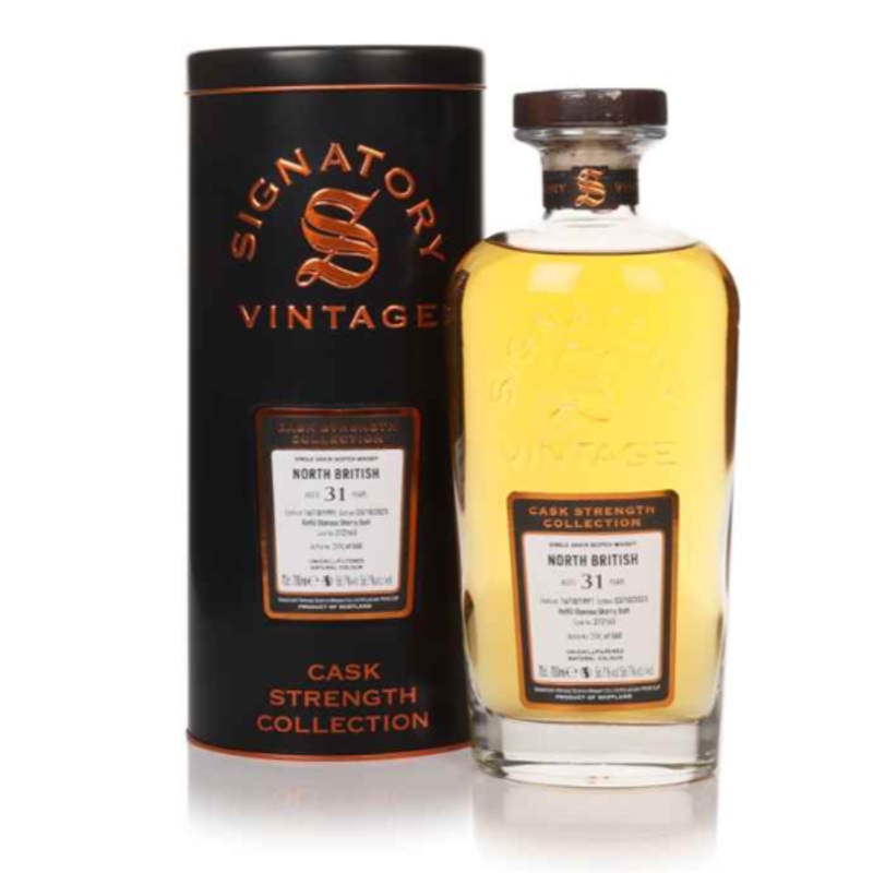 North British 31 Year Old 1991 (cask 272163) - Cask Strength Collection (Signatory) Whisky | 700ML