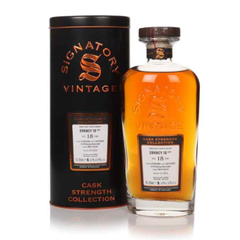 Secret Orkney 18 Year Old 2005 (cask DRU17/A63 #1) - Cask Strength Collection (Signatory) Whisky | 700ML