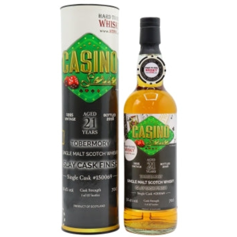 Tobermory Casino Series Islay Cask # Blackjack 1995 21 Year Old Whisky | 700ML