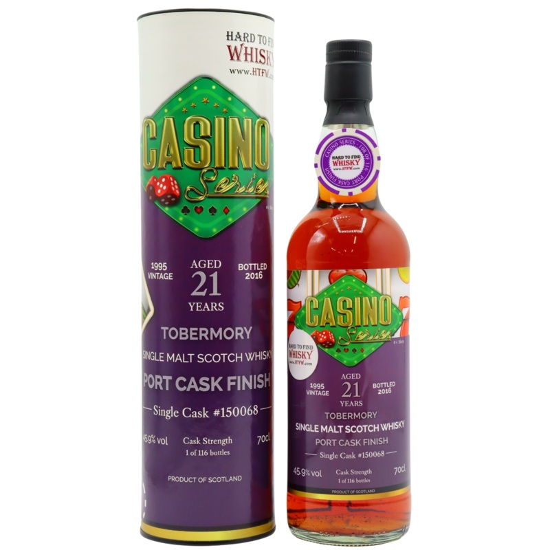 Tobermory Casino Series Sherry Cask # Roulette 1995 21 Year Old Whisky | 700ML