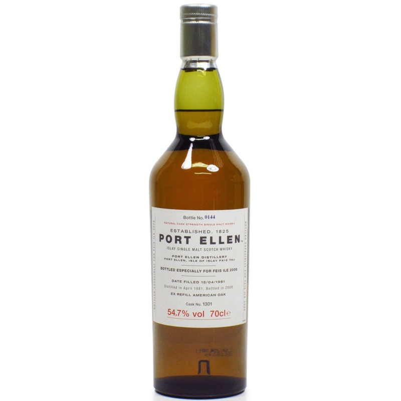 Port Ellen Feis ile 2008 7.5th Release Single Cask 1981 27 Year Old Whisky | 700ML