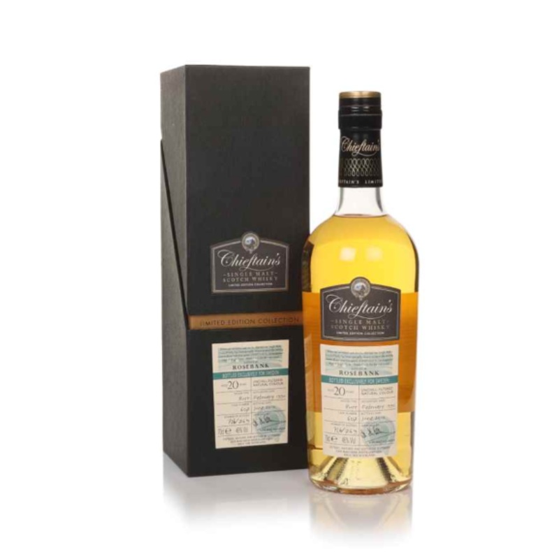 Rosebank 20 Year Old 1990 Cask #607 - Chieftain's Ian MacLeod Single Malt Scotch Whisky | 700ML