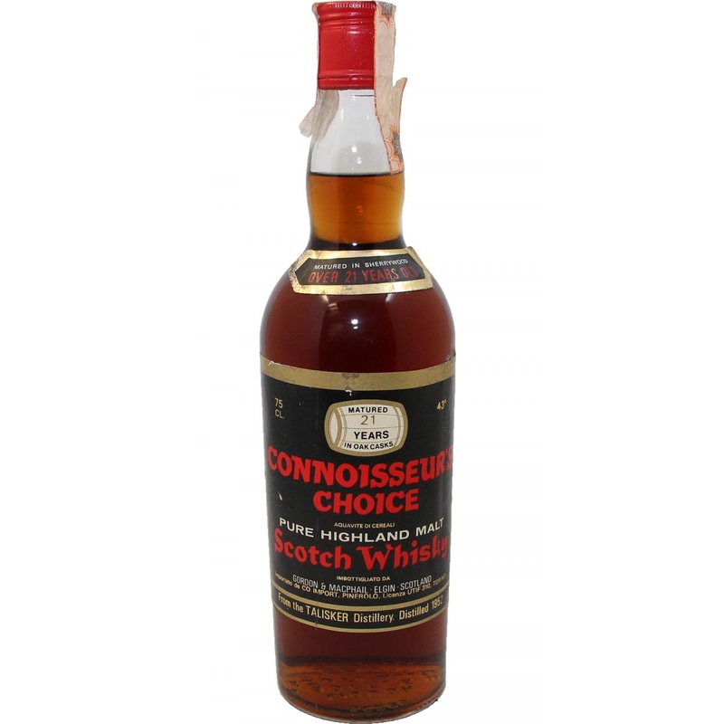 Talisker Connoisseurs Choice 1952 21 Year Old Whisky