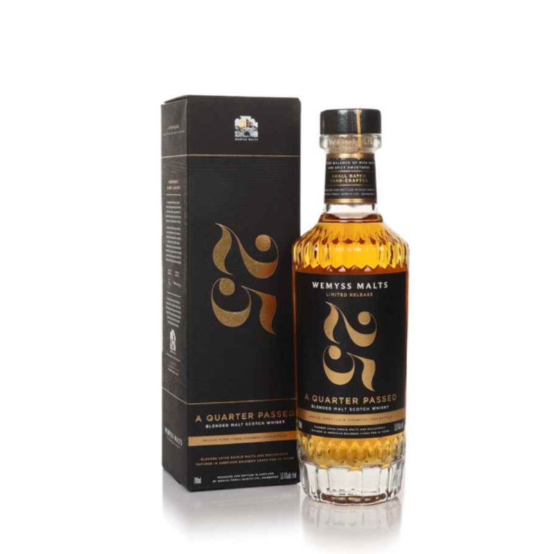 Wemyss Malts 25 Year Old - A Quarter Passed Whisky | 700ML