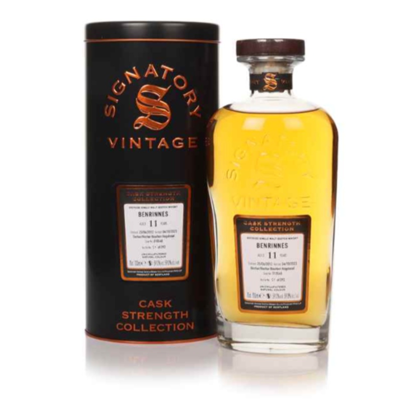 Benrinnes 11 Year Old 2012 (cask 310548) - Cask Strength Collection (Signatory) Single Malt Scotch Whisky | 700ML
