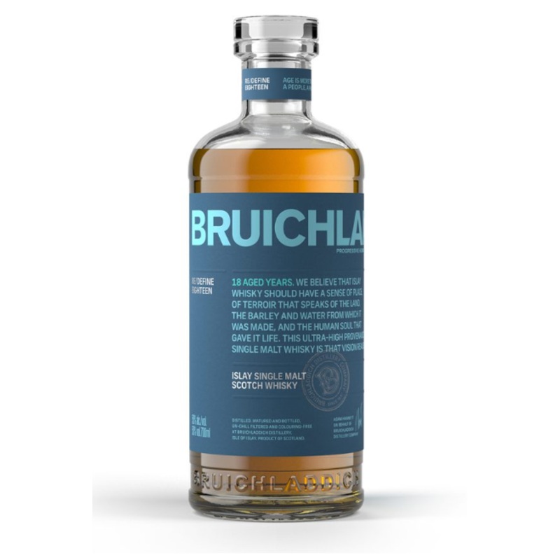 Bruichladdich 18 Year Old | Re/Define Single Malt Scotch Whisky | 700ML