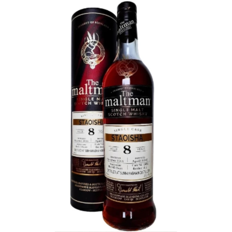 Bunnahabhain Staoisha 2014 Refill Sherry Vol The Maltman Single Malt Scotch Whisky | 700ML
