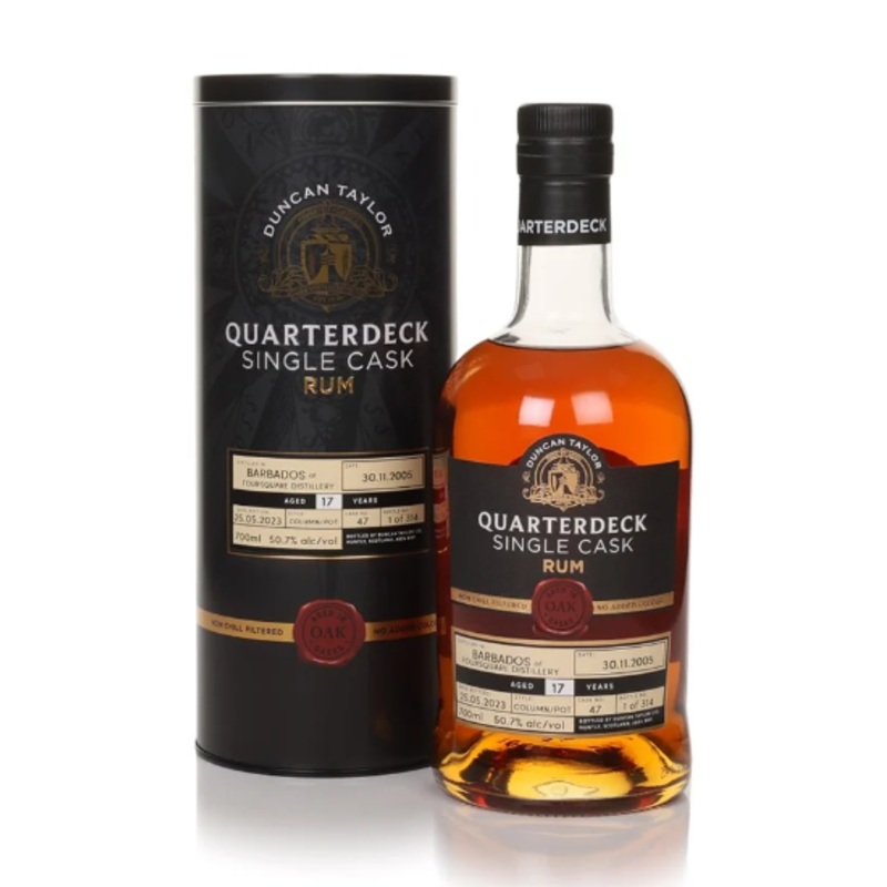 Foursquare 17 Year Old 2005 Barbados - Quarterdeck (Duncan Taylor) Rum | 700ML