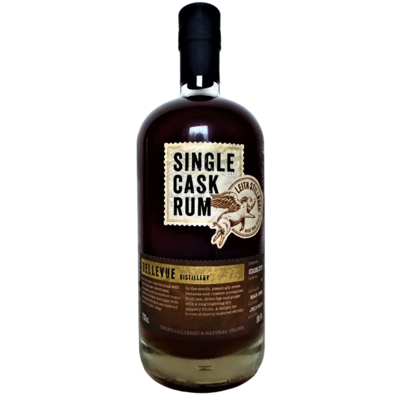 Guadeloupe 1998 Single Cask Bellevue Distillery Vol Gleann Mor Rum | 700ML