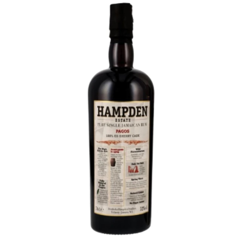 Hampden Estate Pagos 2023 Pure Single Jamaican Rum Ex-Sherry Cask | 700ML