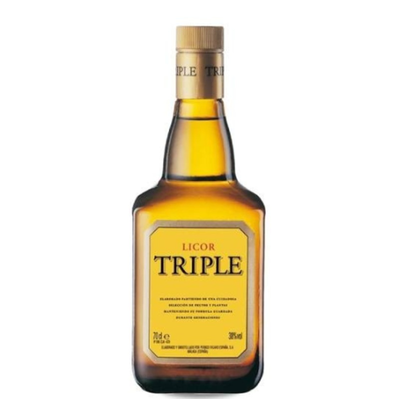 Larios Triple Sec Orange Liqueur From Malaga Bot.1970s | 850ML