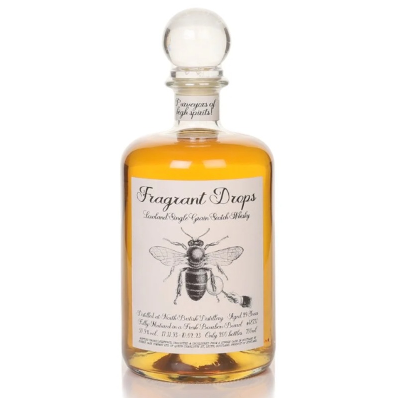 North British 29 Year Old 1993 Fresh Bourbon (cask 48731) - Fragrant Drops (Keeble Cask Company) Single Grain Scotch Whisky | 700ML