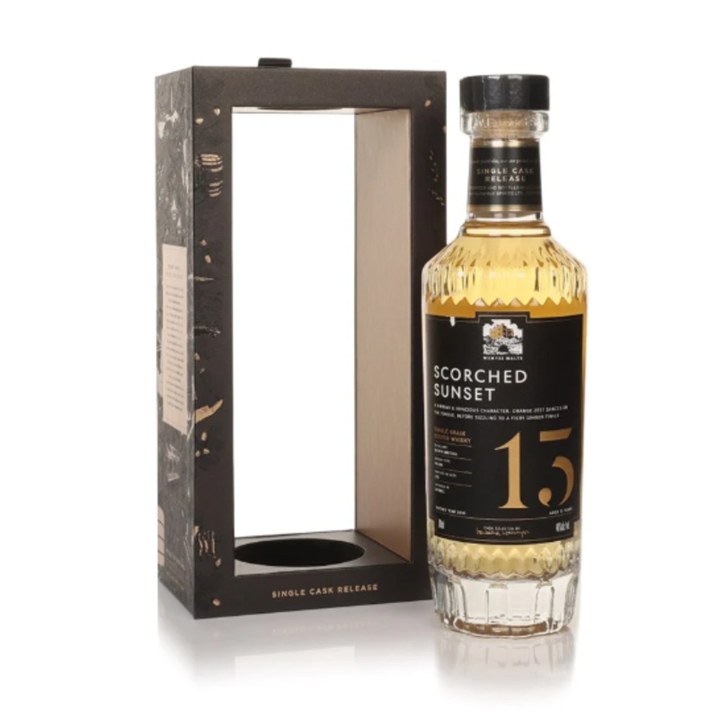 Scorched Sunset 13 Year Old 2010 - Wemyss Malts (North British) Single Grain Scotch Whisky | 700ML