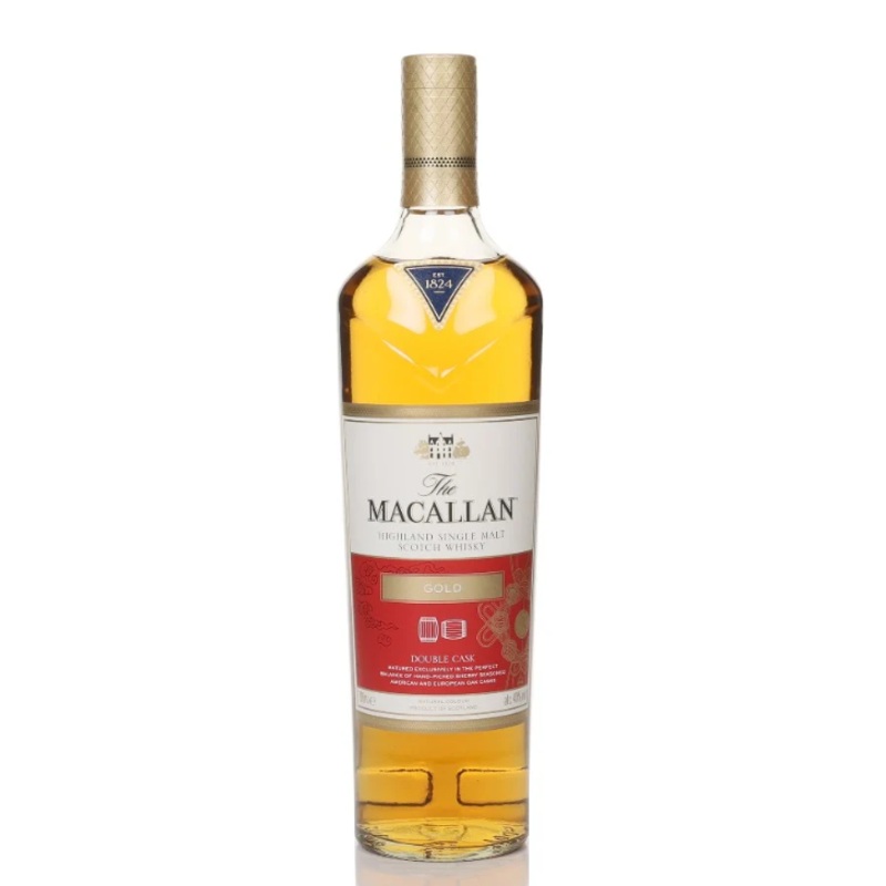 The Macallan Gold Double Cask - Year Of The Rat Single Malt Scotch Whisky | 700ML