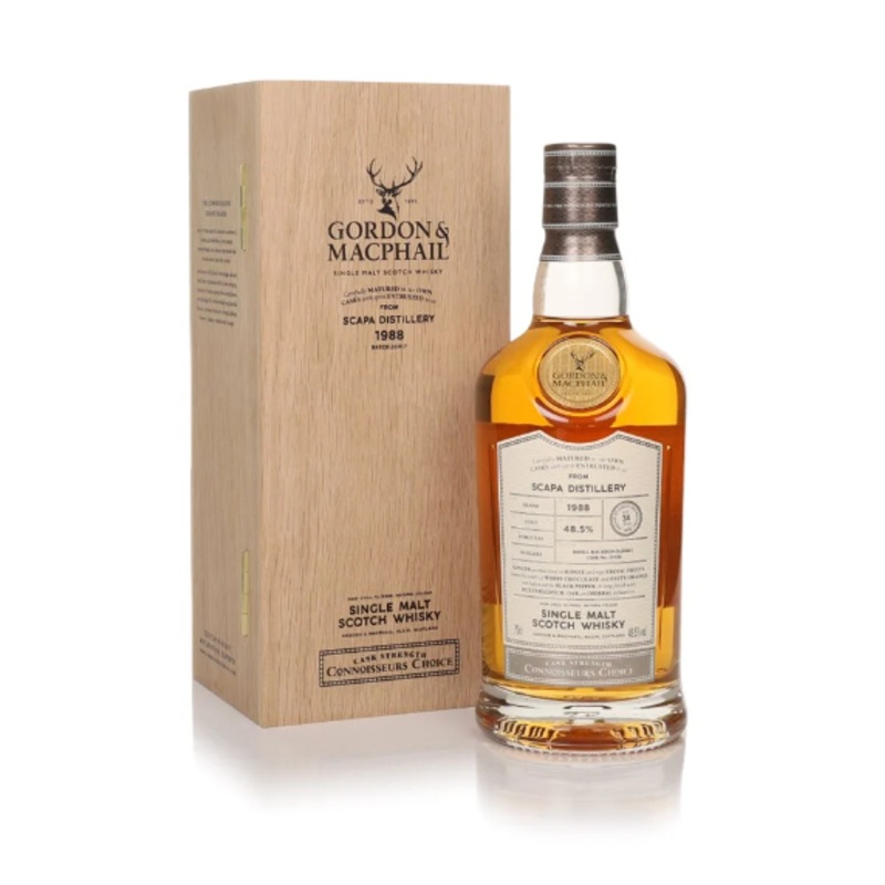 Scapa 34 Year Old 1988 (cask 10586) - Connoisseurs Choice (Gordon & MacPhail) Single Malt Scotch Whisky | 700ML