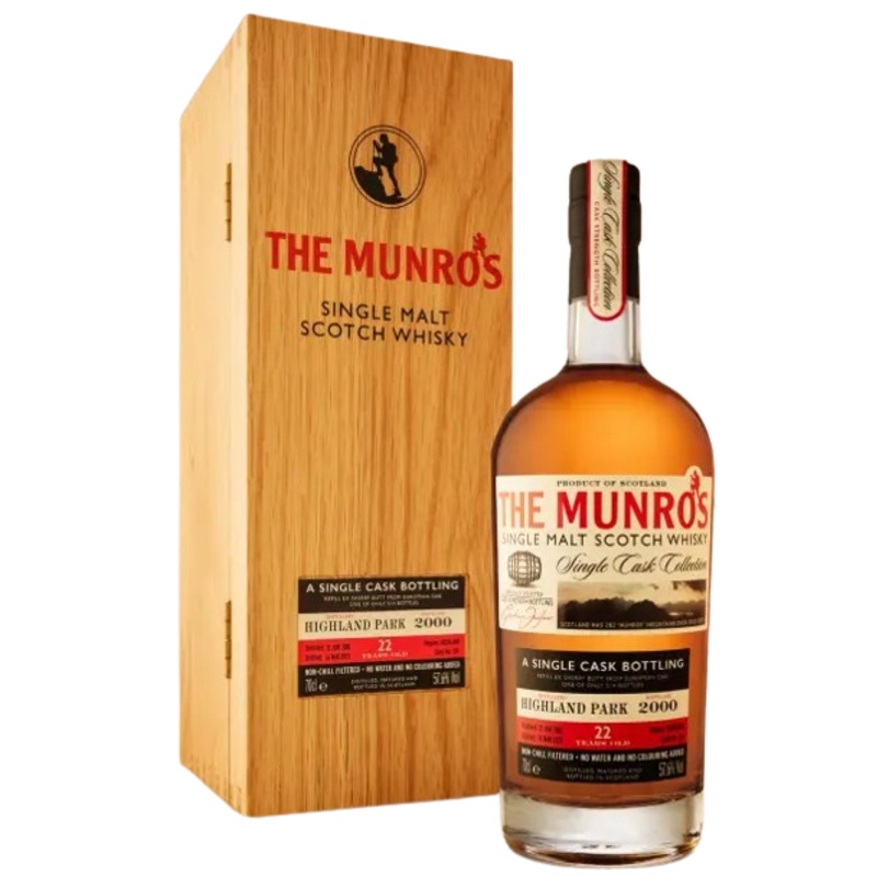 2000 Munros Highland Park Distilled 2000 Bottled 2023 22 Years Old Single Malt Scotch Whisky | 700ML
