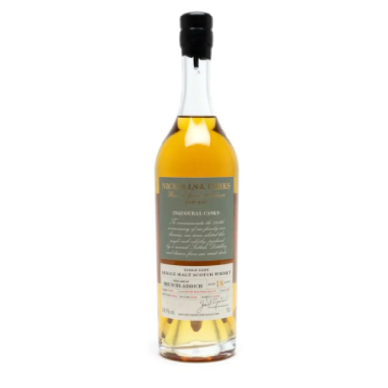 Bruichladdich 18 Year Old 2005 Cask #518  Nickolls & Perks Inaugural Casks Single Malt Scotch Whisky | 700ML