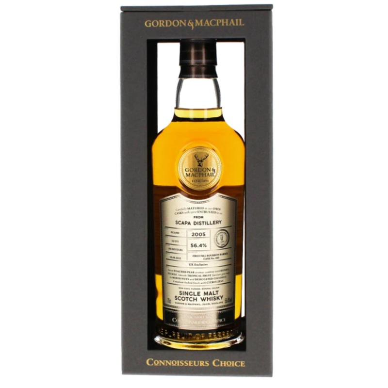 Scapa 17 Year Old 2005 Gordon & MacPhail Single Cask Single Malt Scotch Whisky | 700ML