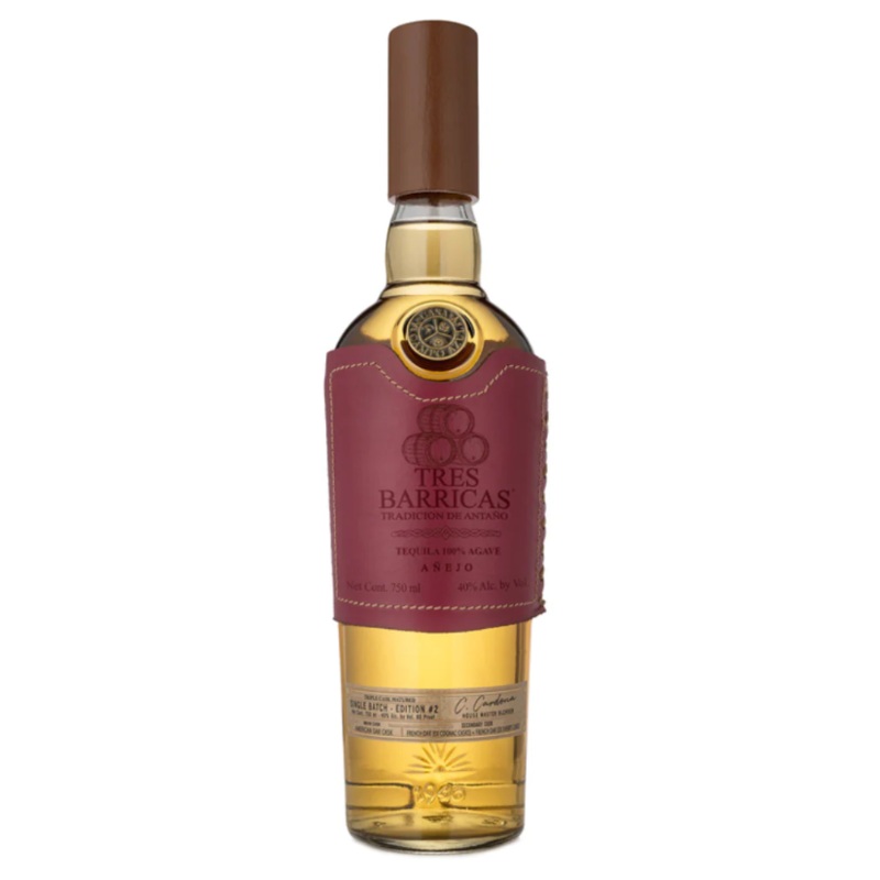 Tres Barricas Tradicion De Antano Anejo Tequila