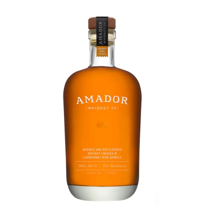 Amador Whiskey Co Chardonnay Barrel Finish Hop Whisky