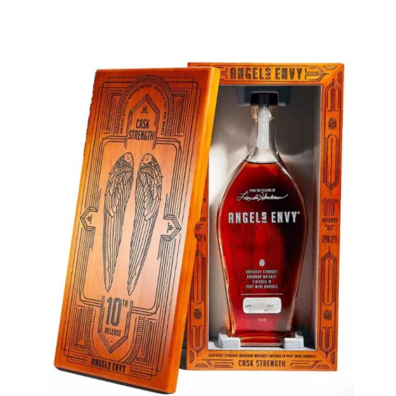 Angels Envy 2021 Cask Strength Port Finish Straight Bourbon Whisky
