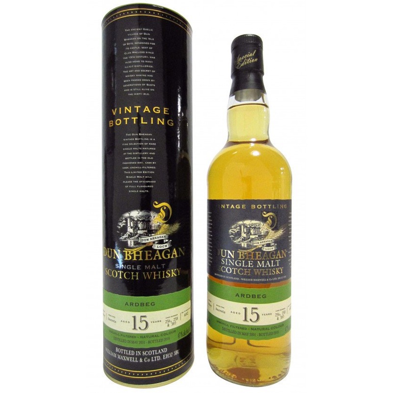 Ardbeg Dun Bheagan Single Malt 2001 15 Year Old Whisky | 700ML