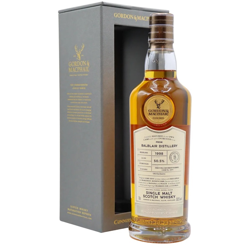 Balblair Connoisseurs Choice Single Cask #1075 1998 23 Year Old Whisky | 700ML