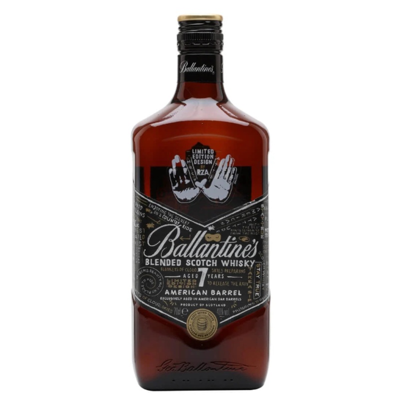 Ballantine's Finest 7 | Wu-Tang Clan | Year Old American Barrel x RZA Limited Edition | 700ML