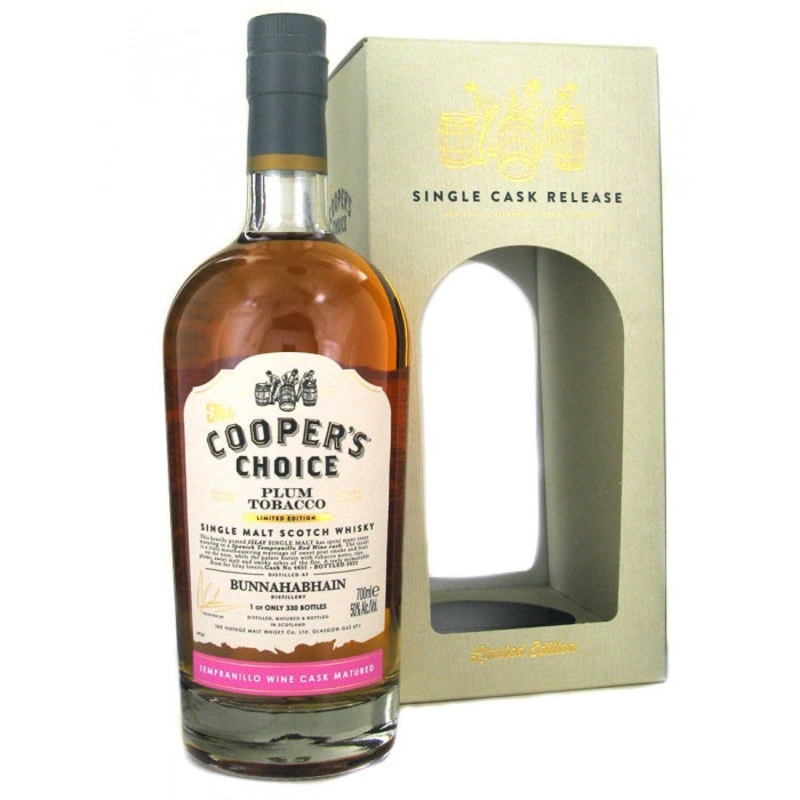 Bunnahabhain Cooper's Choice Single Tempranillo Cask #4451 Whisky | 700ML