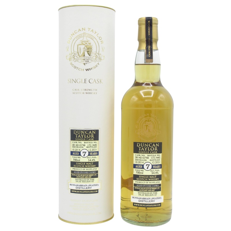 Bunnahabhain Heavily Peated Single Cask #3814010798 2014 7 Year Old Whisky | 700ML